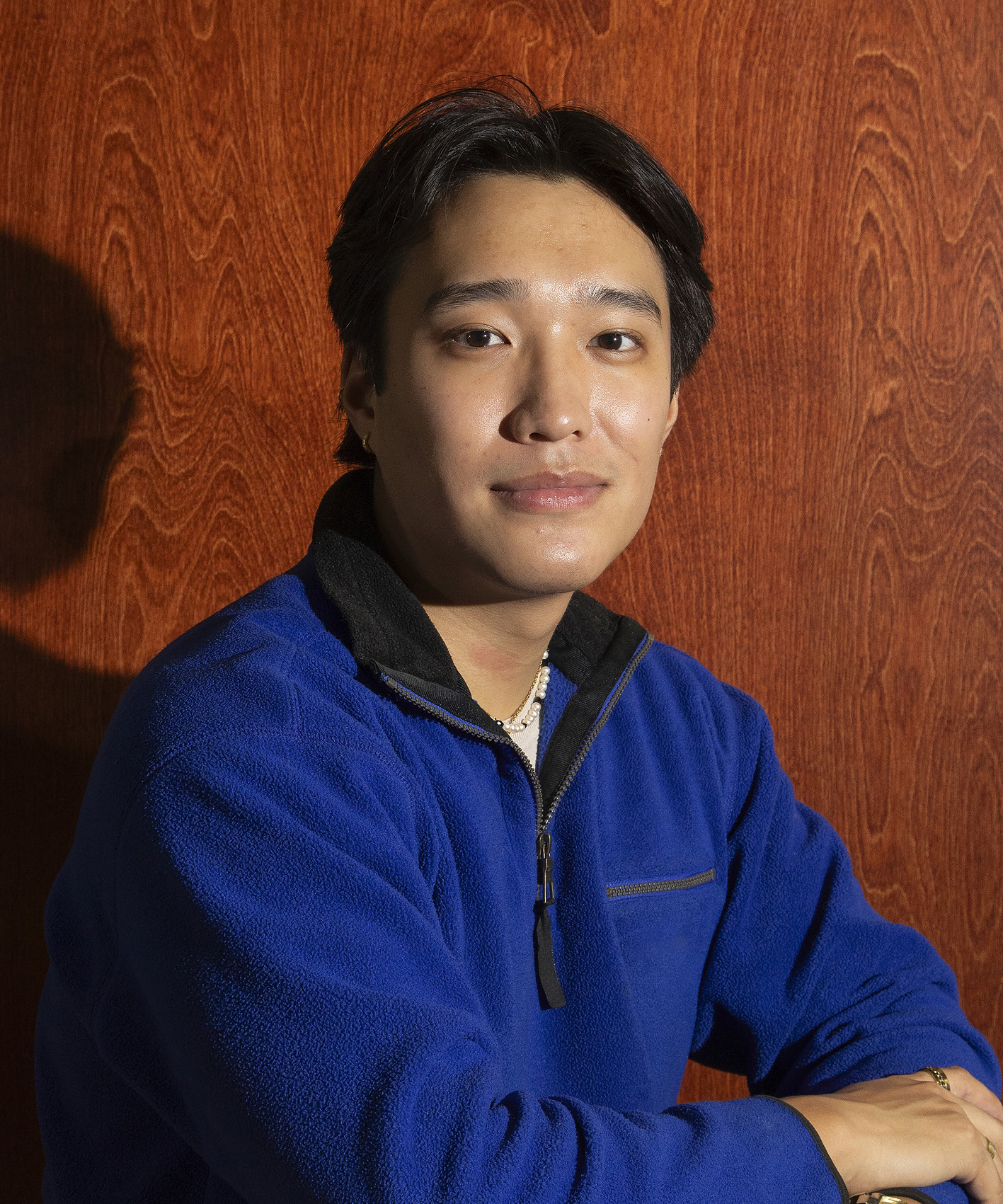 Ett porträtt på en student.