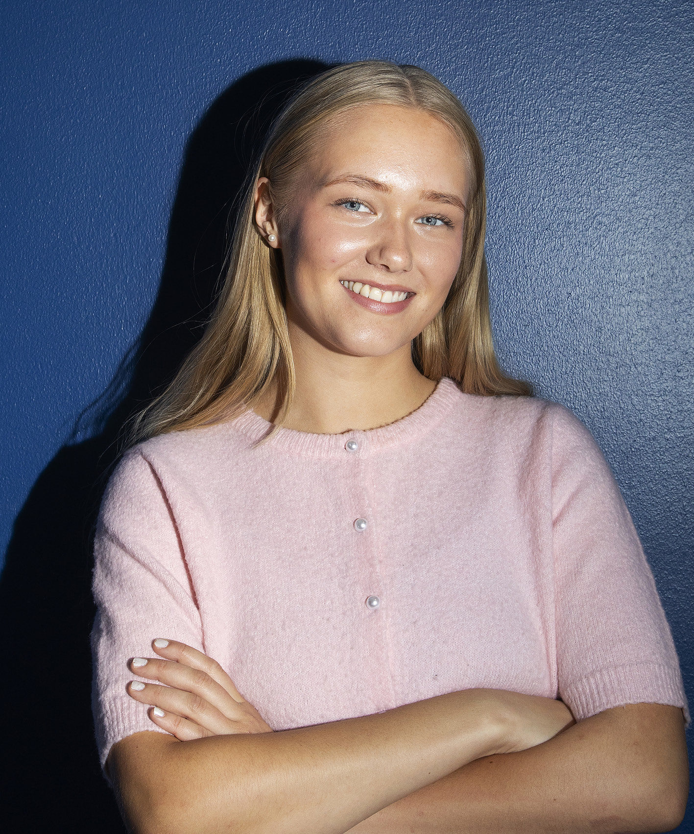 Ett porträtt på en student.