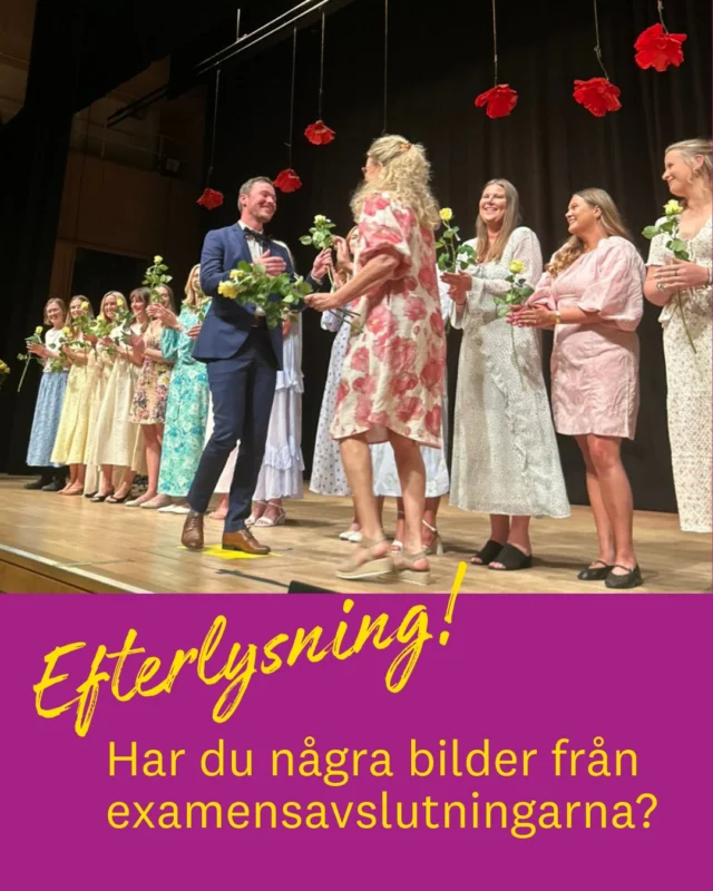 🎓 Nu är alla avgångsklasser 2025 avtackade – med tal, applåder, stipendier och framför allt diplom.

Men vi vill stanna kvar i stämningen lite till. I glada skratt, glädjetjut, kramar och segergester. ✨

📸 Har du bilder från avslutningarna som du vill dela med dig av?
Skicka dem gärna till socialamedier@lnu.se eller DM:a oss – och glöm inte att skriva vilken klass och avslutning det gäller.

Vi hoppas kunna sätta ihop ett ljuvligt bildspel med era egna bilder senare i veckan. 💛