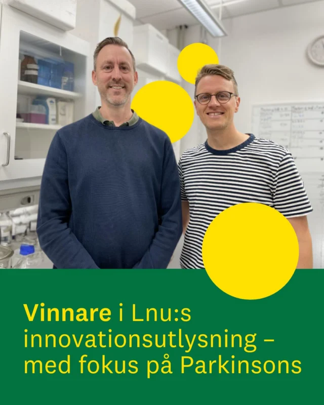 💥 De vann Linnéuniversitetets innovationsutlysning 2024!�Thomas och Björn forskar på ett nytt sätt att upptäcka och i framtiden behandla Parkinsons sjukdom – och nu har de fått 250 000 kr för att ta sin idé vidare. 🙌

🏆 Innovationsutlysningen ger forskare och studenter chansen att utveckla idéer som kan göra nytta i samhället – och Thomas och Björn visar hur forskning kan bli verklig förändring.

💡 Har du en idé som du vill utveckla?�Årets Linnéuniversitetet innovationsutlysning är nu öppen!

📅 Sök senast 15 september!
