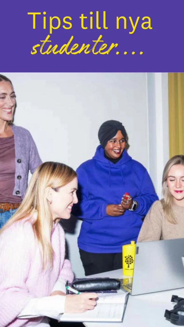 🎒 Ny student i höst? Don’t worry – we got you!
Här är smarta tips direkt från andra studenter 📚💡

👉 Spara, dela – och kom ihåg: det är okej att inte fatta allt direkt. Du lär dig.

💬 Vilket tips hade du velat ge till någon som börjar i höst? Kommentera nedan!