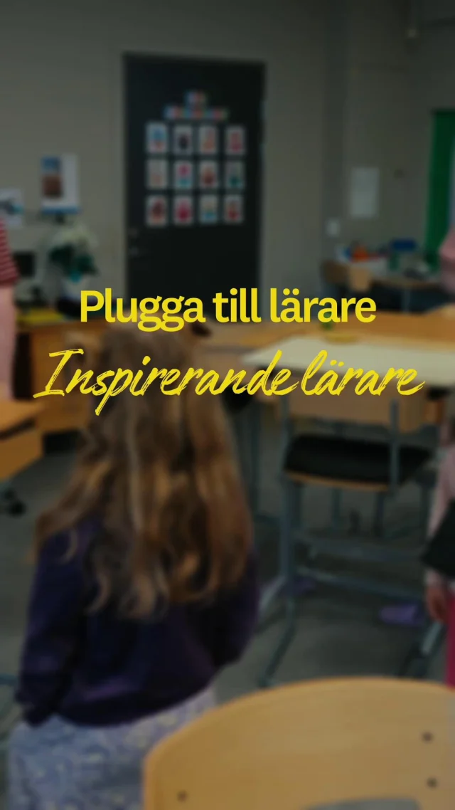 Vi är nog många som haft en lärare som gjorde skillnad. ✨
Den som såg en, peppade lite extra eller väckte nyfikenheten att vilja lära sig mer.

I den här filmen delar lärarstudenter med sig av minnen av lärare som inspirerat dem att själva välja yrket. 💬📚
