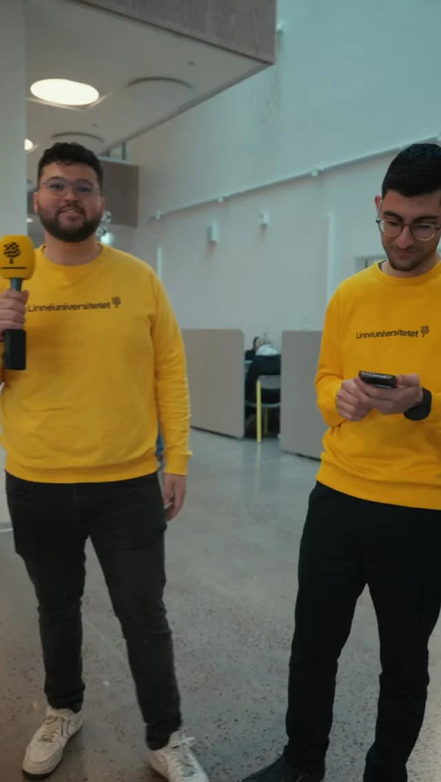 Hejhej, Karam och Elie här. 👀 Vi gick ut på campus för att fråga studenterna om året som gått!
/Karam och Elie, studentambassadörer