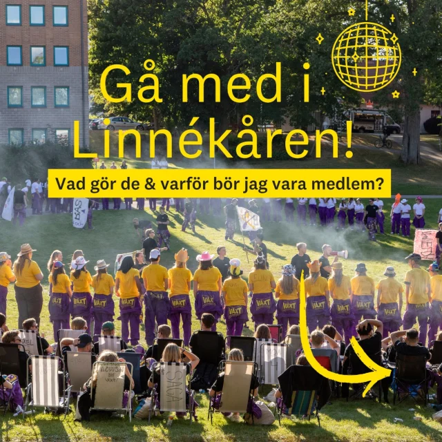 Terminsstarten närmar sig – ett tips är att ta reda på vilken hjälp som finns för dig som student! 

Linnékåren stöttar studenter vid Linnéuniversitetet i frågor som rör utbildningen och studenternas rättigheter. De representerar också studenter i universitetets råd och nämnder för att lyfta studenternas perspektiv och bidra till en bättre utbildning.

Om du vill kan du också engagera dig i Linnékårens arbete och vara med och påverka studentlivet.
Läs mer på linnek.se.

PS. Du hittar också Linnékåren på Instagram: @linnekaren.kalmar och @linnekaren.vaxjo. 💛
